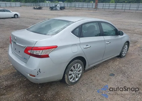 2013 Nissan Sentra S z USA, uszkodzony, nr VIN 3N1AB7AP8DL745609